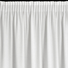 ZASŁONA GOTOWA ERIS NA TAŚMIE 140 X 270 CM BIAŁY