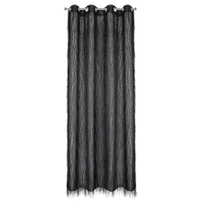 ZASŁONA GOTOWA AURORA 140 X 250 CM CZARNY