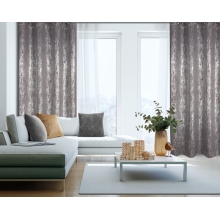 ZASŁONA GOTOWA ELISE 140 X 250 CM STALOWY