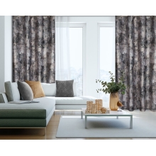 ZASŁONA GOTOWA ESTER 140 X 250 CM BRĄZOWY