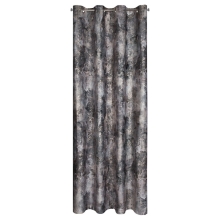 ZASŁONA GOTOWA ESTER 140 X 250 CM BRĄZOWY