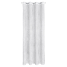 FIRANA GOTOWA CARMEN 140 X 250 CM BIAŁY