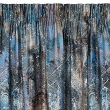 ZASŁONA GOTOWA ESTER NA TAŚMIE 140 X 270 CM TURKUSOWY