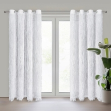ZASŁONA GOTOWA AURORA 140 X 250 CM BIAŁY