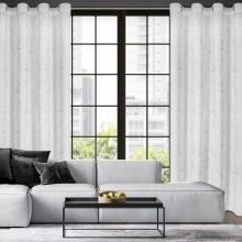 ZASŁONA GOTOWA EMILI 140 X 250 CM BIAŁY