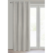 ZASŁONA GOTOWA NITA 140 X 250 CM CIEMNOBEŻOWY