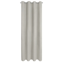 ZASŁONA GOTOWA NITA 140 X 250 CM CIEMNOBEŻOWY