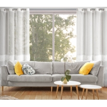 FIRANA GOTOWA MARGARET4 140 X 250 CM KREMOWY