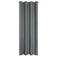 ZASŁONA GOTOWA SEMI 140 X 250 CM STALOWY