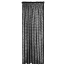 ZASŁONA GOTOWA REINA NA TAŚMIE 135 X 270 CM CZARNY
