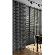 ZASŁONA GOTOWA AURELIA 135 X 250 CM CZARNY