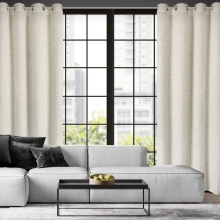 ZASŁONA GOTOWA TIFFANY 135 X 250 CM KREMOWY
