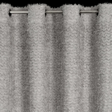 ZASŁONA GOTOWA TIFFANY 135 X 250 CM SREBRNY