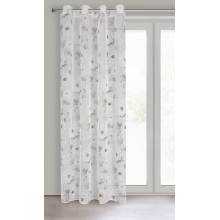 FIRANA GOTOWA BESSY 140 X 250 CM BIAŁY