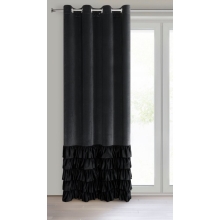 ZASŁONA GOTOWA DANI 140 X 250 CM CZARNY