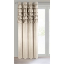 ZASŁONA GOTOWA AURA 140 X 250 CM BEŻOWY