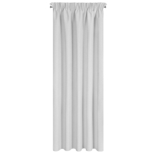ZASŁONA GOTOWA SUZAN NA TAŚMIE 135 X 270 CM SREBRNY