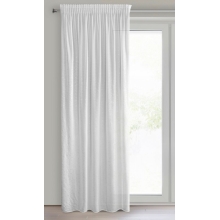FIRANA GOTOWA ROXI NA TAŚMIE 140 X 270 CM BIAŁY