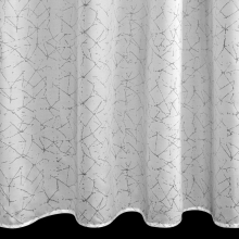 FIRANA GOTOWA ROXI NA TAŚMIE 140 X 270 CM BIAŁY