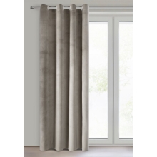 ZASŁONA GOTOWA PIERRE 140 X 250 CM CIEMNOBEŻOWY