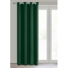 ZASŁONA GOTOWA LOGAN 135 X 250 CM CIEMNOZIELONY