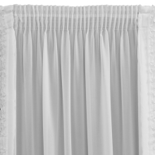 FIRANA GOTOWA LUISA 2 NA TAŚMIE 140 X 270 CM BIAŁY