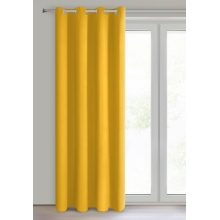 ZASŁONA GOTOWA LOGAN 135 X 250 CM MUSZTARDOWY