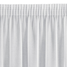 FIRANA GOTOWA CARLI NA TAŚMIE 140 X 270 CM BIAŁY