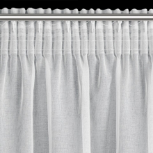 FIRANA GOTOWA CARLI NA TAŚMIE 140 X 270 CM BIAŁY