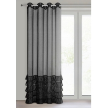 FIRANA GOTOWA DANI 1 140 X 250 CM CZARNY