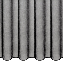 FIRANA GOTOWA AURA NA TAŚMIE 140 X 270 CM CZARNY