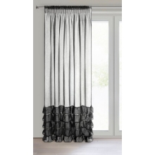FIRANA GOTOWA DANI 1 NA TAŚMIE 140 X 250 CM CZARNY