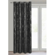 ZASŁONA GOTOWA LIBI 140 X 250 CM CZARNY