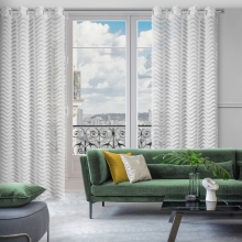 FIRANA GOTOWA MISTI 140 X 250 CM BIAŁY