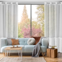 FIRANA GOTOWA MARION 140 X 250 CM BIAŁY