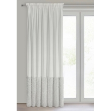 ZASŁONA GOTOWA MARION 2 NA TAŚMIE 140 X 270 CM BIAŁY