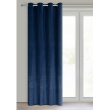 ZASŁONA GOTOWA ARIADNA 140 X 250 CM GRANATOWY