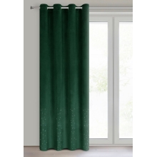 ZASŁONA GOTOWA ARIADNA 140 X 250 CM CIEMNOZIELONY