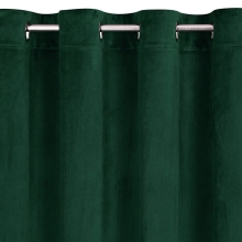 ZASŁONA GOTOWA ARIADNA 140 X 250 CM CIEMNOZIELONY