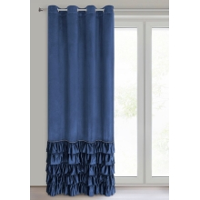 ZASŁONA GOTOWA CARLI 140 X 250 CM GRANATOWY