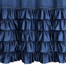 ZASŁONA GOTOWA CARLI NA TAŚMIE 140 X 250 CM GRANATOWY