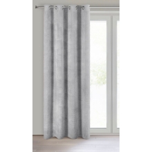 ZASŁONA GOTOWA AGIS 140 X 250 CM SREBRNY