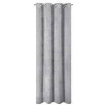 ZASŁONA GOTOWA AGIS 140 X 250 CM SREBRNY