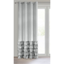 ZASŁONA GOTOWA DANI 140 X 250 CM SREBRNY