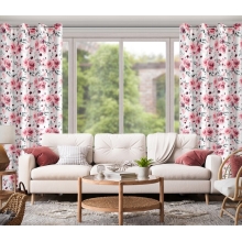 ZASŁONA GOTOWA CECILY 140 X 250 CM BIAŁY