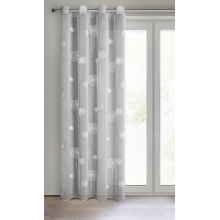 FIRANA GOTOWA SABINE 140 X 250 CM STALOWY