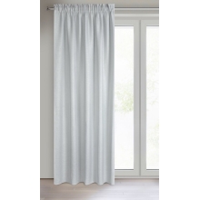 FIRANA GOTOWA CELINE NA TAŚMIE 140 X 270 CM SREBRNY