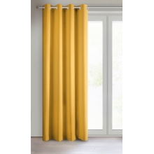 ZASŁONA GOTOWA RITA 140 X 250 CM MUSZTARDOWY
