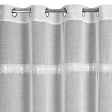 FIRANA GOTOWA KELI 140 X 250 CM BIAŁY