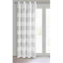 FIRANA GOTOWA MARGARET 140 X 250 CM BIAŁY